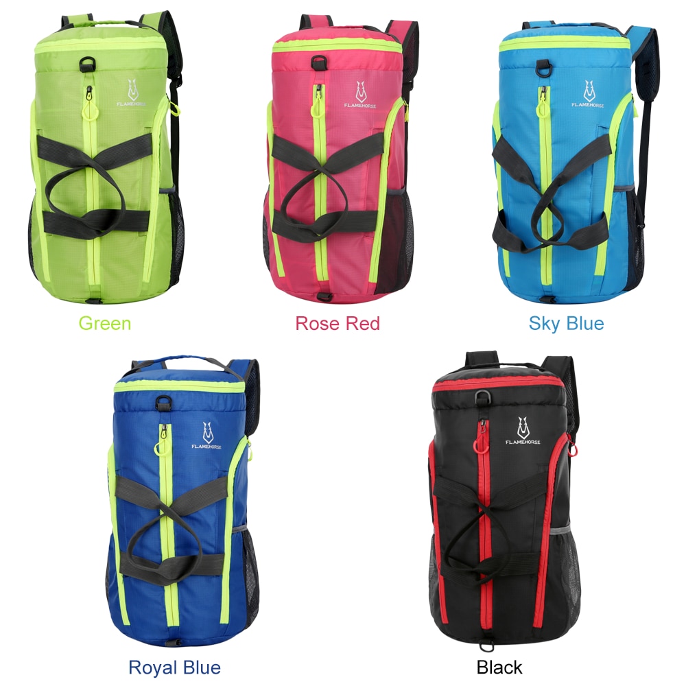 Ultralight Backpack Travel Duffel Gym Sports Duffel Bag Outdoor Camping Hiking Travel Foldable Backpack Shoulder Bag Handbag