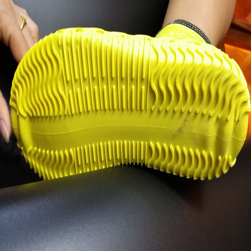 Waterdichte Schoen Cover Outdoor Regen Schoen Cover Dikke Slijtvaste Anti-Slip Schoen Cover Silicone Shoe Cover