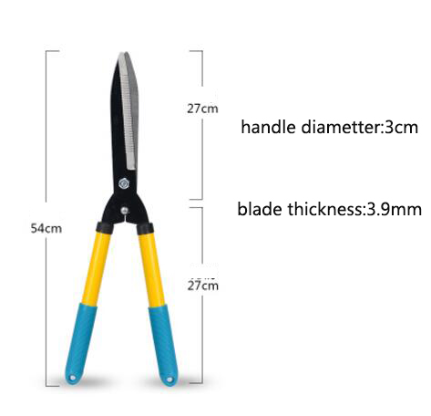 Cisaille à manche long pour arbres fruitiers, sécateur de jardinage, outils de greffage: green handle