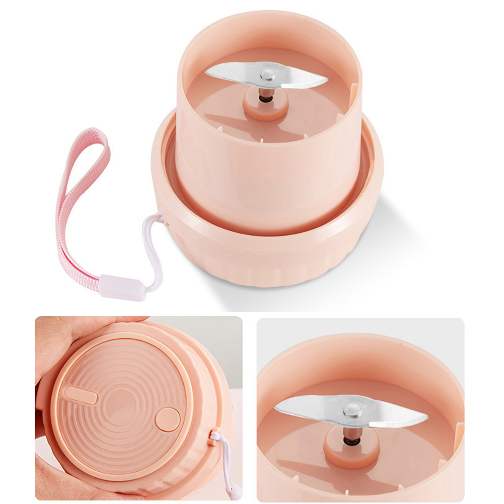 300ml mini bärbar hushållsfruktjuicer usb uppladdningsbar juicepress kopp frukt smoothie mixer mixer flaska maskin sportflaska