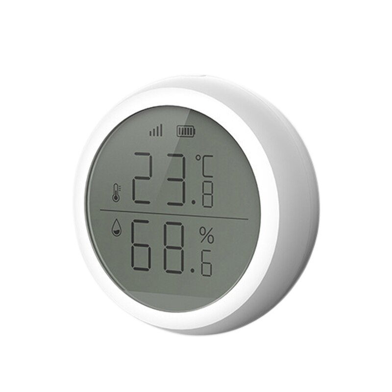 Zigbee 3.0 Draadloze Temperatuursensor Tuya En Slimme Leven App Controle Temperatuur En Vochtigheid Sensor: Default Title