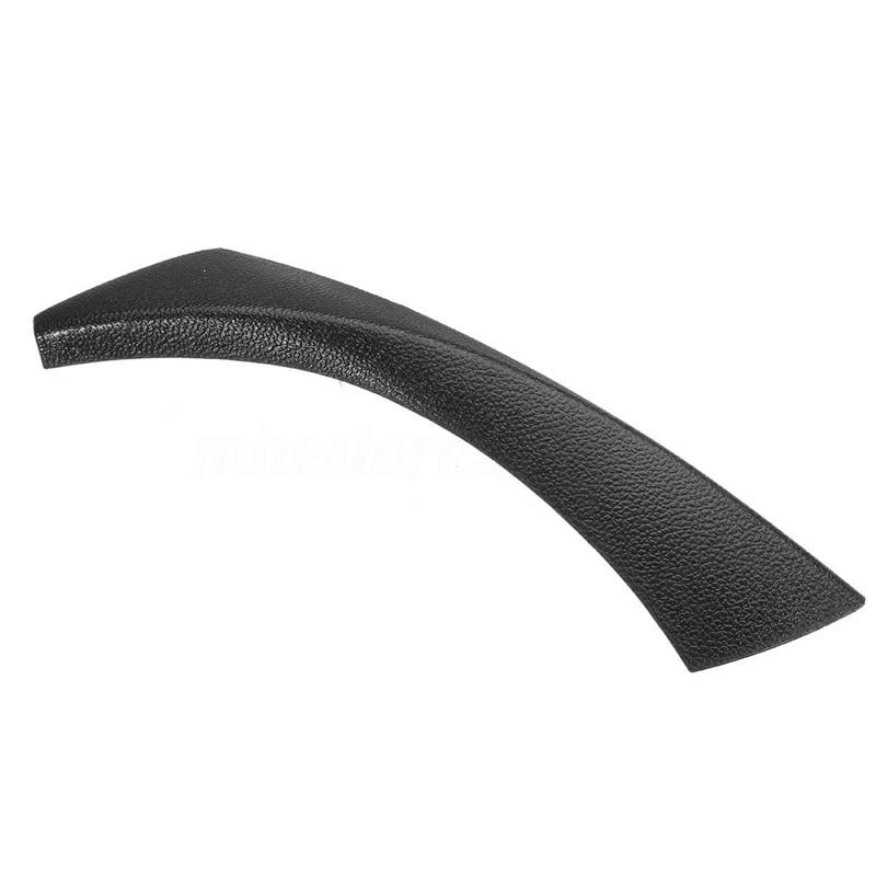 Manija de Panel de puerta interior lateral derecho, embellecedor exterior, para BMW Serie 3, E90, E91, E92, E93, negro