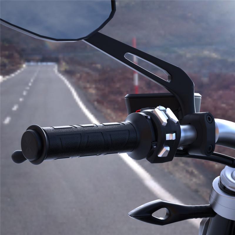 Empuñadura de calefacción para manillar de bicicleta, accesorios de motocicleta de 12V y 22mm, puños calefactables eléctricos, calentador de manillar, calentador de manillar s