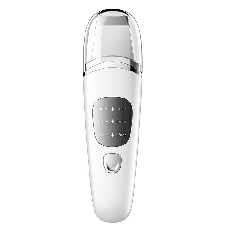 Oplaadbare Ultrasone Gezicht Huid Scrubber Facial Cleaner Peeling Trillingen Mee-eter Verwijderen Exfoliërende Porie Cleaner Tool: BH0120-1
