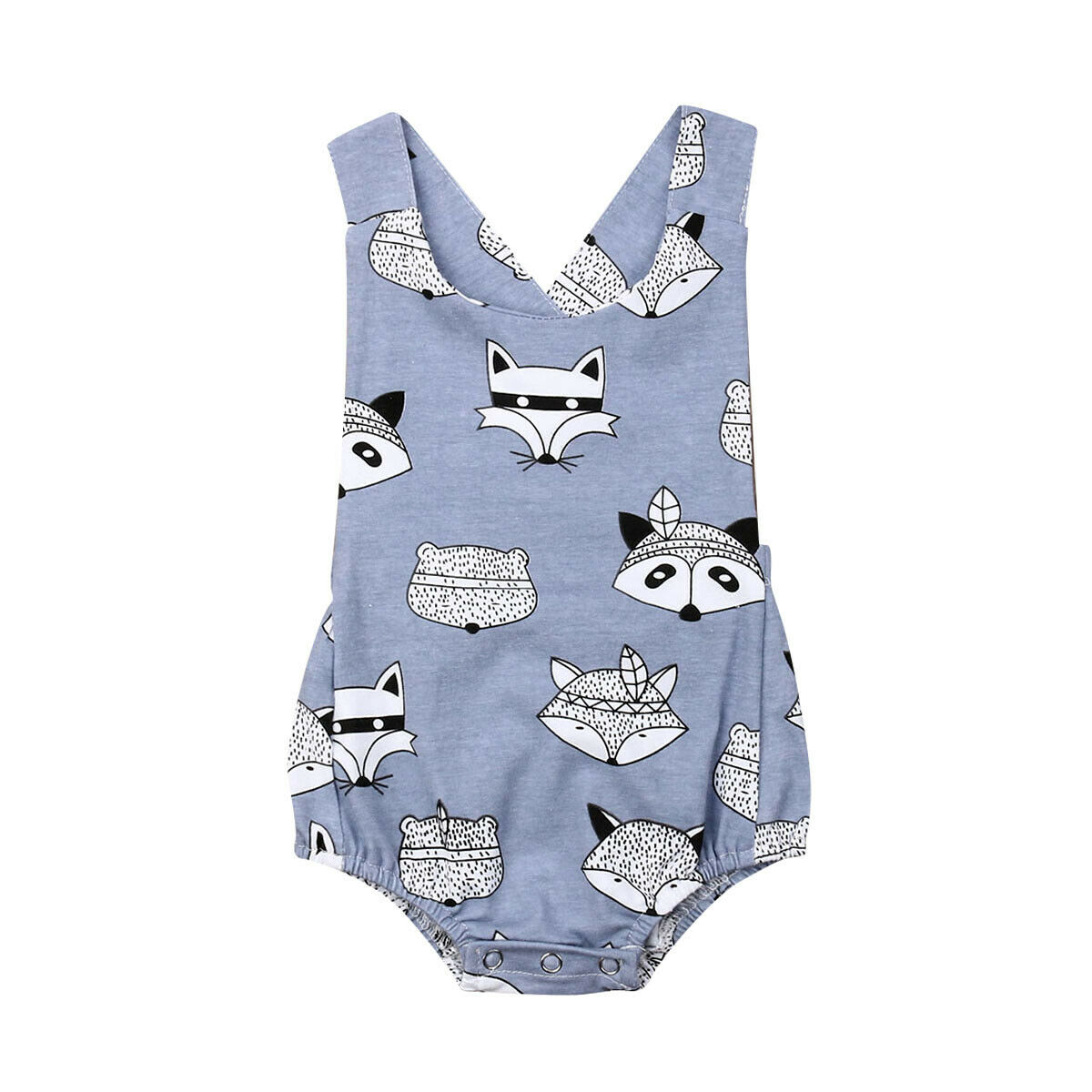 Citgeett – combinaison d'été pour -né garçon et fille, combinaison en coton, vêtements mignons