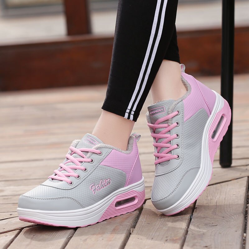 Tenis Feminino Tenis Mujer winter Women Tennis Shoes air cushion Fitness Trainers Chaussure Femme Students Tennis Sneakers: RFT2 / 7