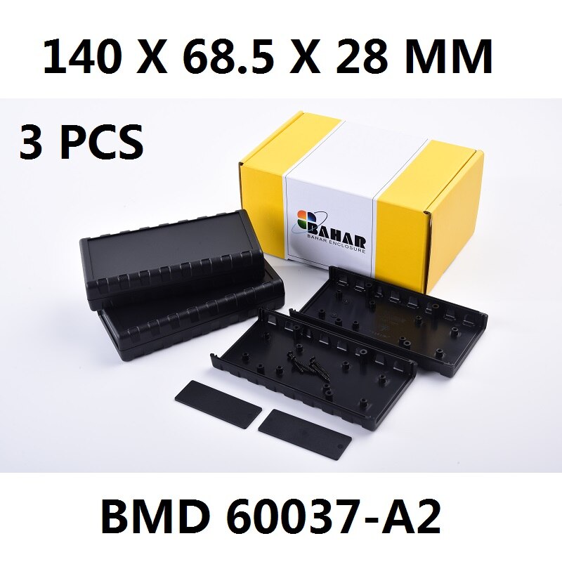 3 Stks/partij Diy Plastic Elektronica Project Doos Abs Plastic Junction Box Diy Pcb Desktop Draad Verbinding Doos 139*68*28 Mm