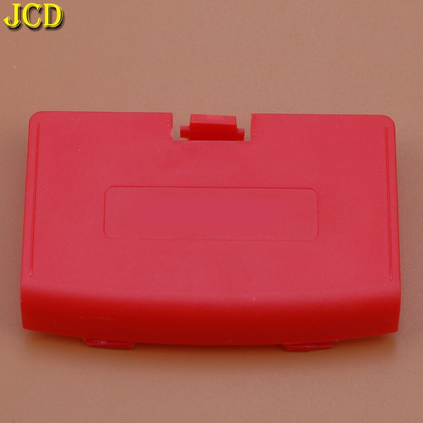 JCD-Tapa de batería de repuesto para consola GBA, 1 Uds.: Red