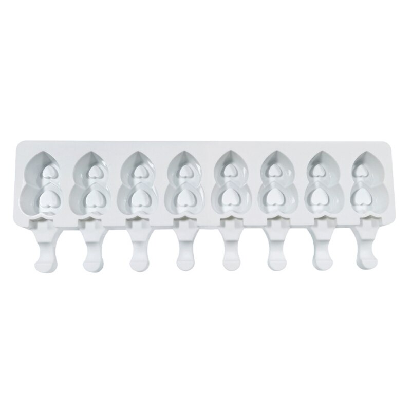Mold Stripe Silicone Ice-Pop Molds 2/4/8 Cavities Homemade DIY Ice Cream Maker Reusable Easy Release: B08