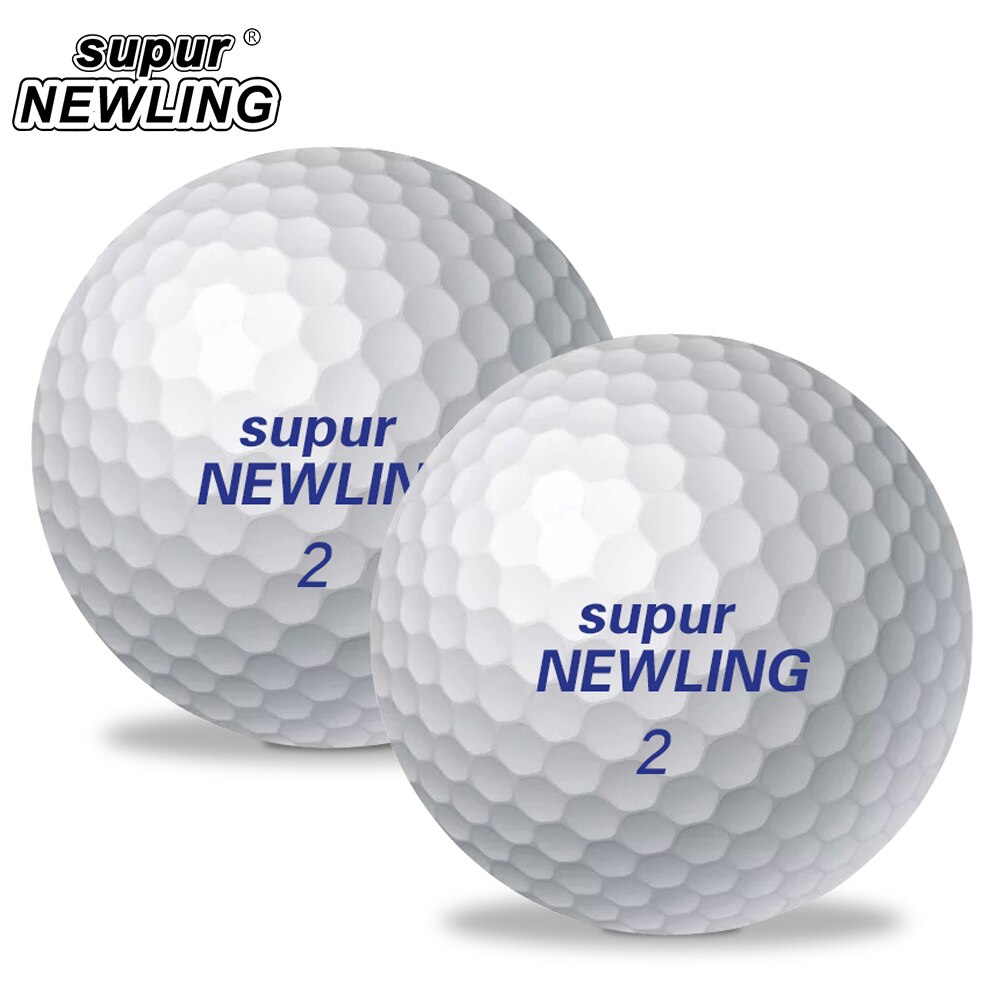 Pack 10 Pcs Golf Game Balls Two Layers Golf Standard Ball Factory Price