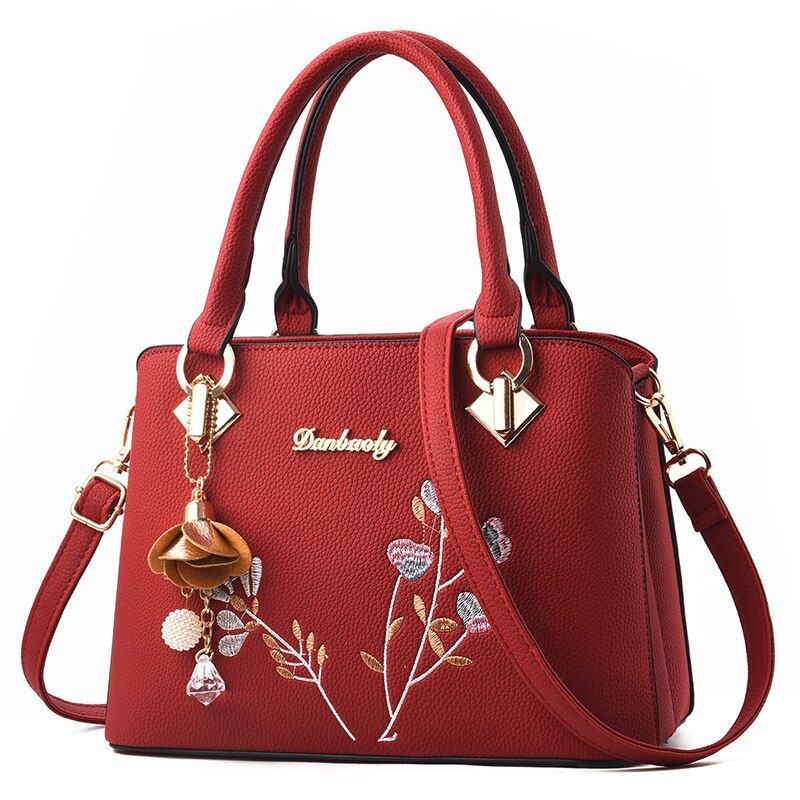 Sac Bandoulière Brodé Pour Enfant (unisexe) - Grand Modèle En Toile - Noir - Neuf Avec étiquettes