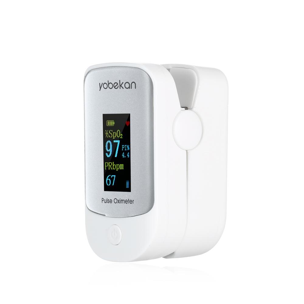 Fingertip Pulse Oximeter with LED Display Home Digital Oximeter Blood Oxygen Sensor Saturation SpO2 Monitor Measurement Meter: style 8