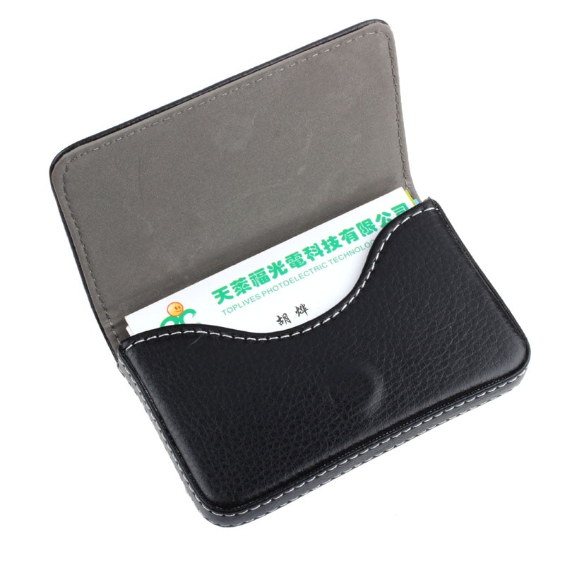 Business Card Holder Men's Exquisite Magnetic Attractive Card Case Box Mini Wallet Male Credit Card Holder Bolsas #F