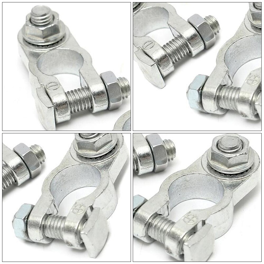 8Pcs 12V Universal Battery Holder Practical Battery Terminal Battery Clip