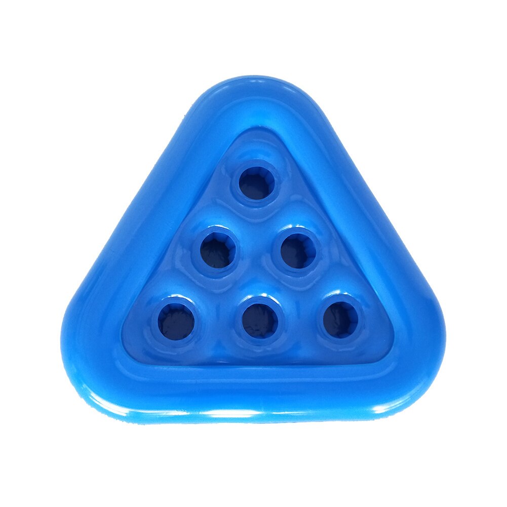 Piscine eau partie bière bouteille boisson flotteur été Pvc gonflable pratique boisson 6 trous Portable piscine support de verre plage