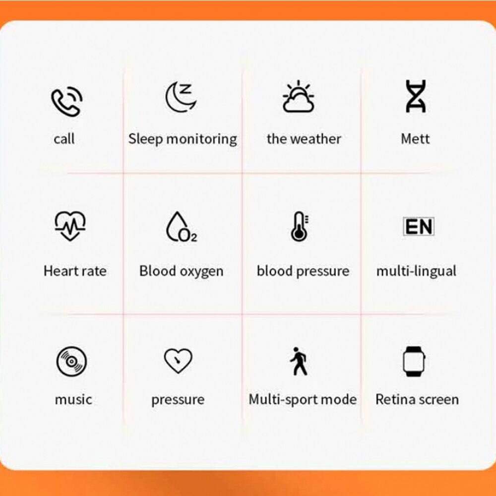 Smart Horloge Smartwatch HW16 Call Bluetooth Hartslagmeter Bloeddruk Sport