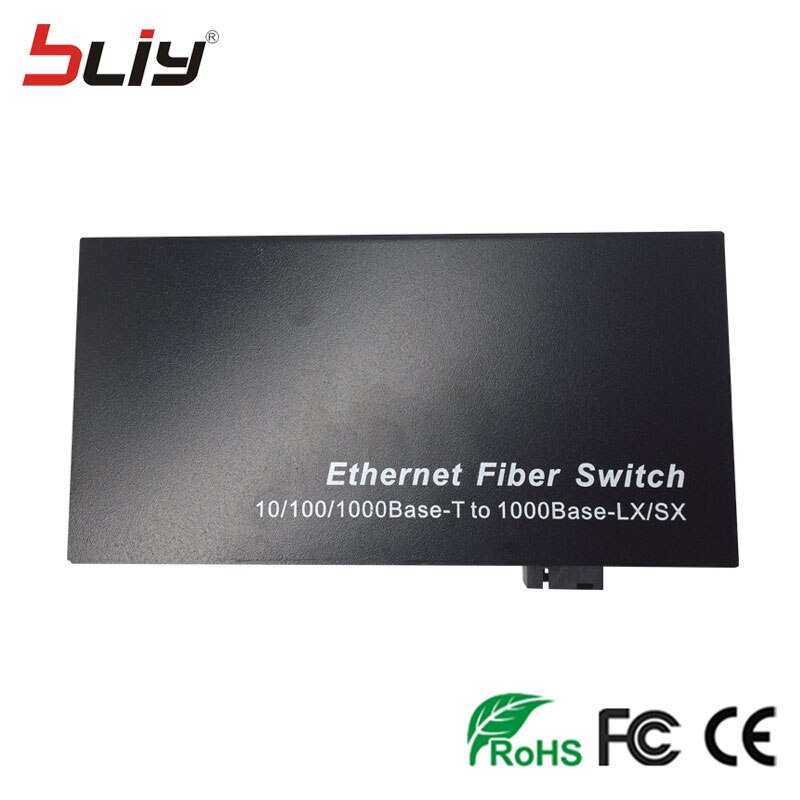 Unmanage Netzwerk Schalter 8 Hafen POE und SC Fiber Optik Aufwärtsverbindung Häfen voll 1000M poe faser schalter ftth onu gpon mikrotik IP KAMERA