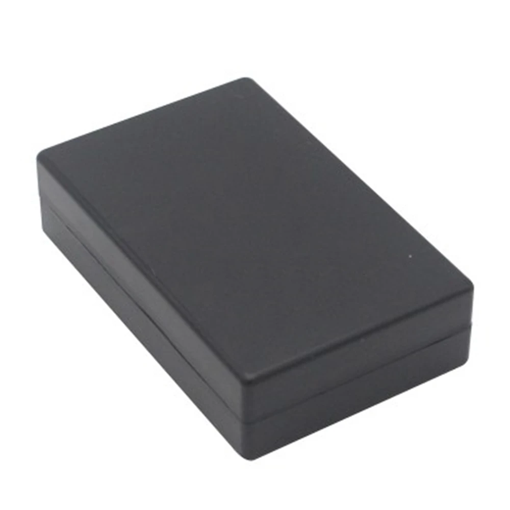 1Pcs 125x80x32mm Waterproof Plastic Cover Project Electronic Case Enclosure Box Wire Junction Boxes: black