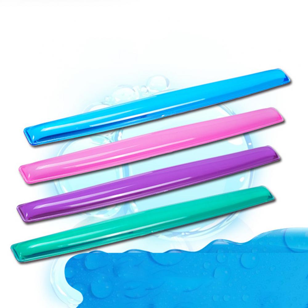 Clear Silicone Wrist Rest Laptop Computer Keyboard Wrist Pad Office Desk Hand Rest Support Comfort Gel Hand Wrist Rests Support