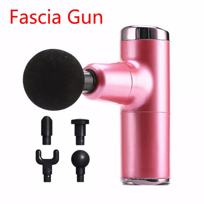 Portable Mini USB Massage Gun Percussion Massager Deep Tissue Muscle Vibrating Relaxing Fascia Gun Muscle Relaxer Massager