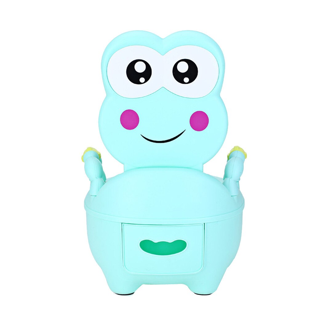 Draagbare Baby Potje Multifunctionele Baby Wc Auto Potje Kind Pot Training Meisjes Jongen Potje Kids Stoel Wc-bril: Mint Green