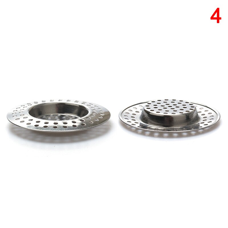 Kitchen Sink Strainer Stainless Steel Drain Filter with Large Wide Rim I88