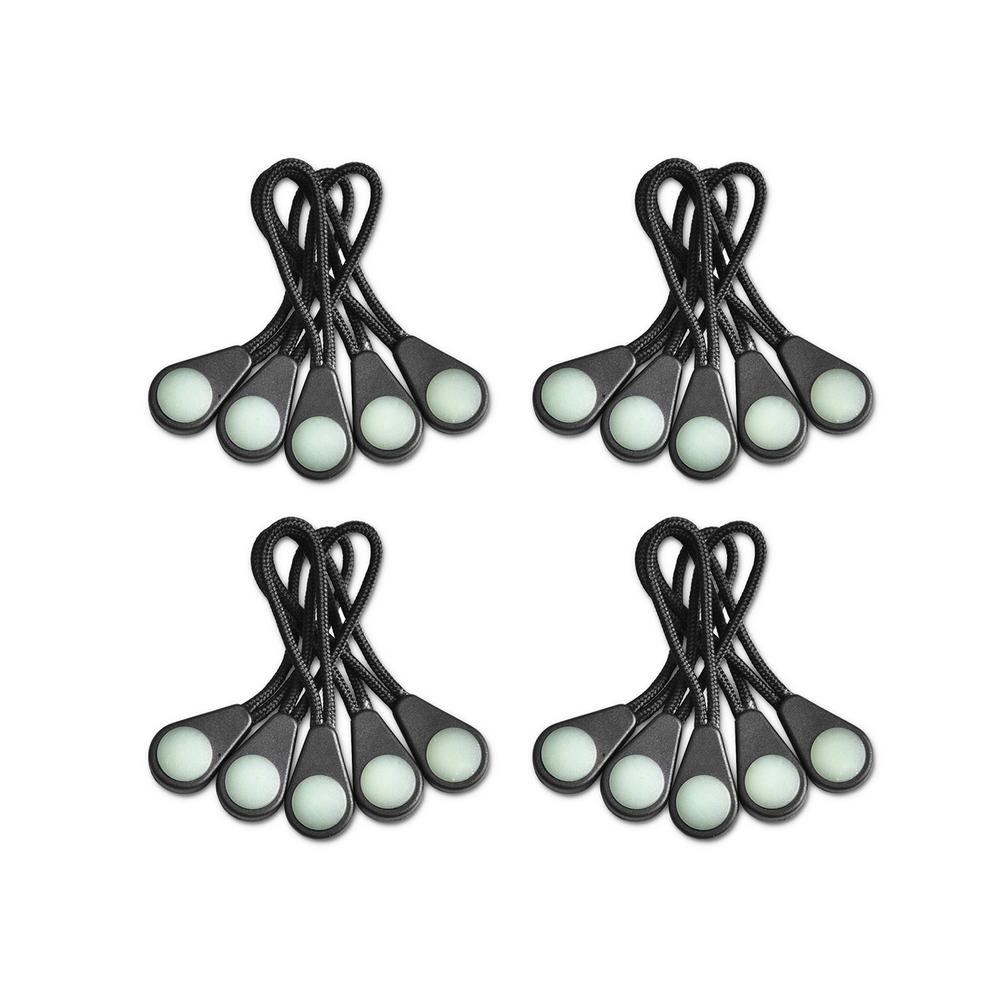 Newest Ultra-Bright Glow In The Dark Night Zipper Pull Ideal Kit Markers For Coats, Jackets, Rucksacks And Tent Zippers