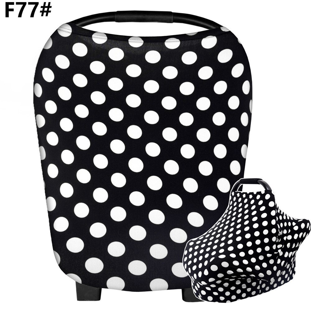 Housse d'allaitement multi-usages, écharpe d'allaitement, housse de siège auto pour bébé, chariot de courses, chaise haute, poussette, grand châle infini, livraison gratuite: F77