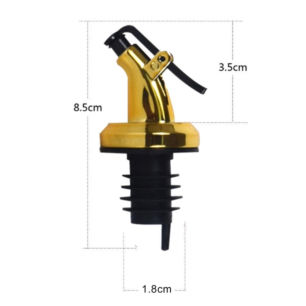 Tapón dispensador de aceite de oliva, tapón de botella, vinagre, salsa, herramienta de cocina, 2 uds.