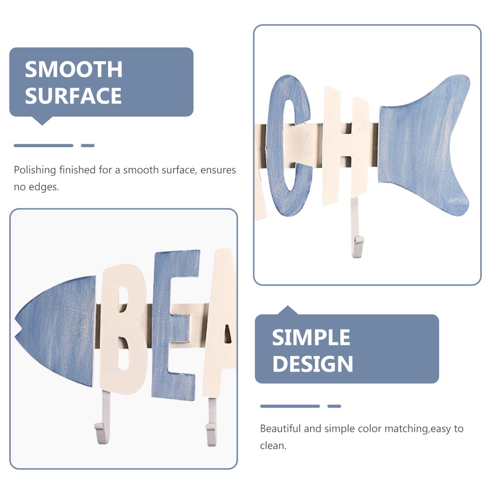 Storage Hook Fish Shape Hanging Hook Home Clothes Organizer Wardrobe Hook