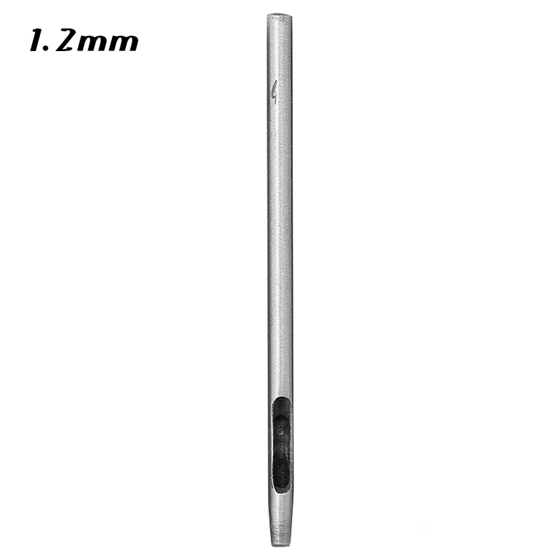 RORGETO Hole Hollow Punch Leather Hole Punch Cutter 0.5mm-5mm Belt Punch Round Hollow Hole Steel Belt Watch Band Puncher: 1.2mm