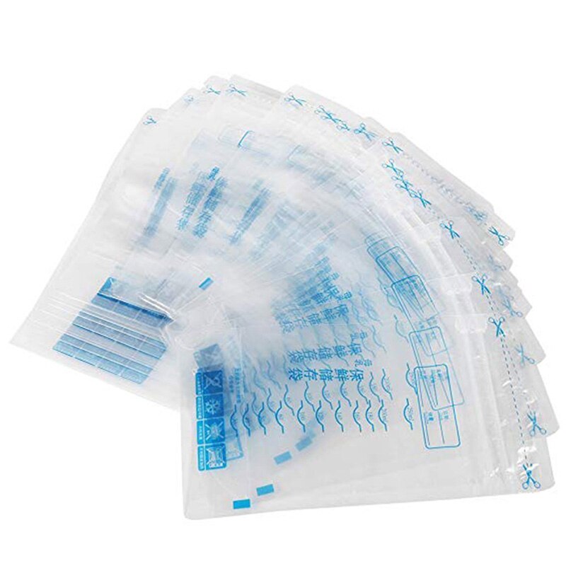 250ml 30pcs Sacos de Congelação de Leite Leite Materno Armazenamento de Leite Materno Saco De Armazenamento De Alimentos Do Bebê BPA Livre Bebê Seguro sacos de alimentação Alimentação Ferramenta