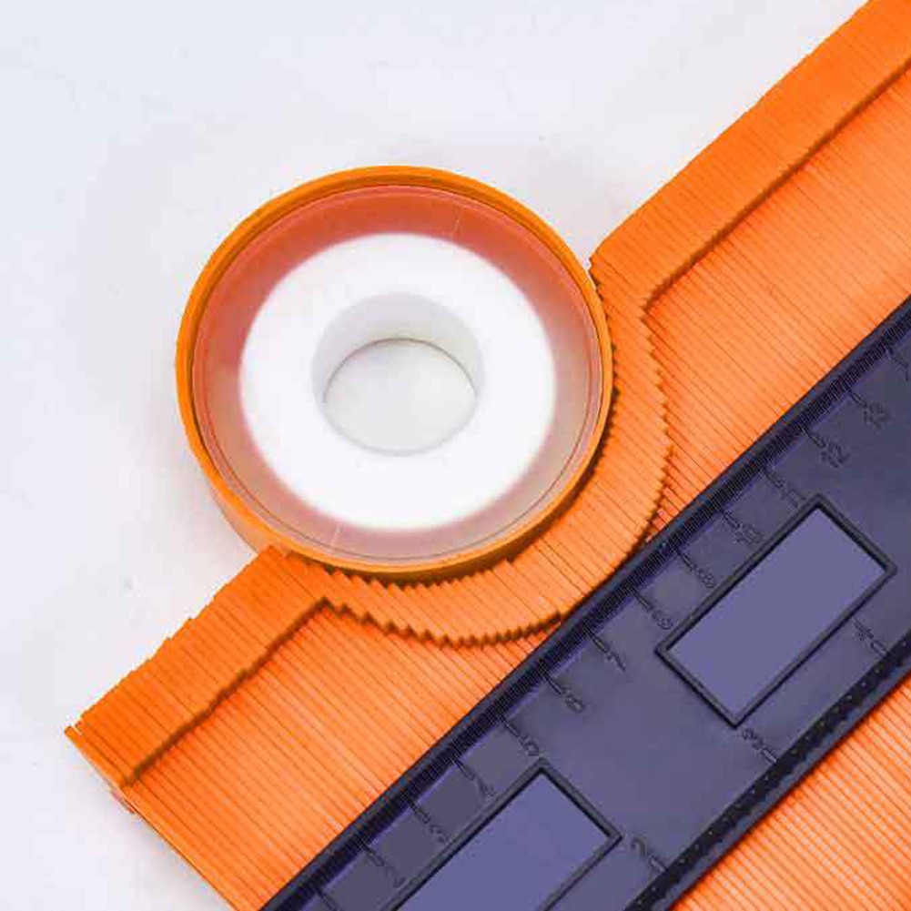 Plastprofil kopi konturmålere flisebelægning laminat standard træmarkeringsværktøj bærbart mål nøjagtigt værktøj