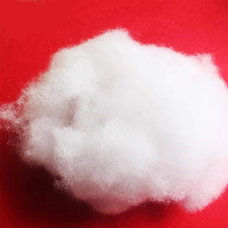 White PP fluffy springback cotton non-woven doll purse filling material DIY manual material accessories