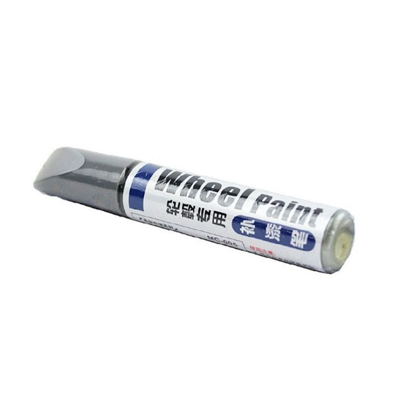 Lápiz reparador para arañazos de llanta de coche, eliminador de arañazos, bolígrafo de pintura, rotulador de rueda, aplicador para reacondicionamiento de rueda de aleación de aluminio