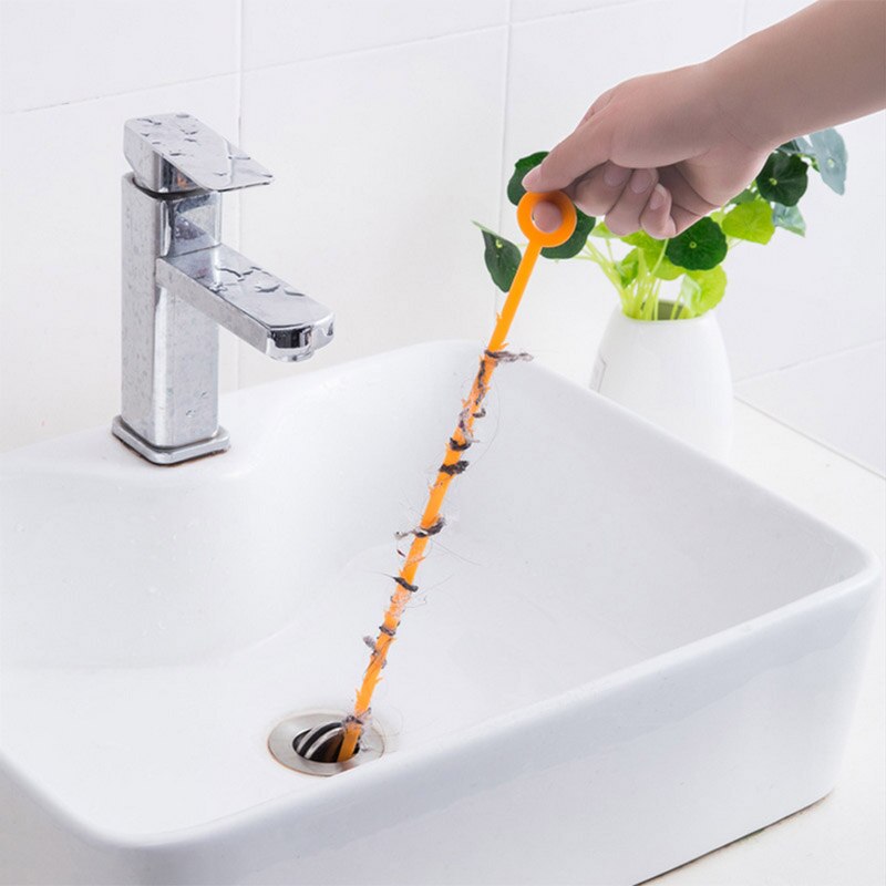 Bathroom Hair Kitchen Sewer Cleaning Brush Toilet ... – Vicedeal