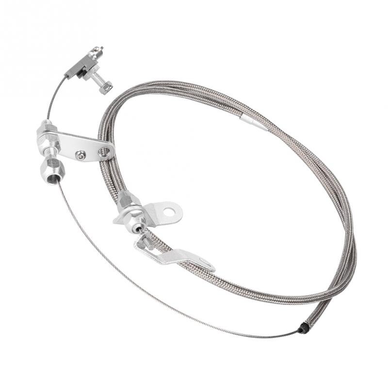 Braided Kick Down Cable Transmission Kickdown Trans for Ford C4 Detent