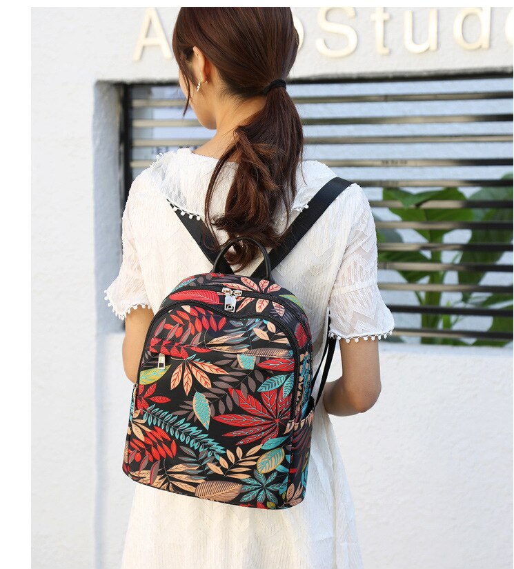 Chuwanglin impression sac à dos étanche femmes sac à dos cartable pour adolescentes sacs à dos décontracté quotidien sacs durables A60103