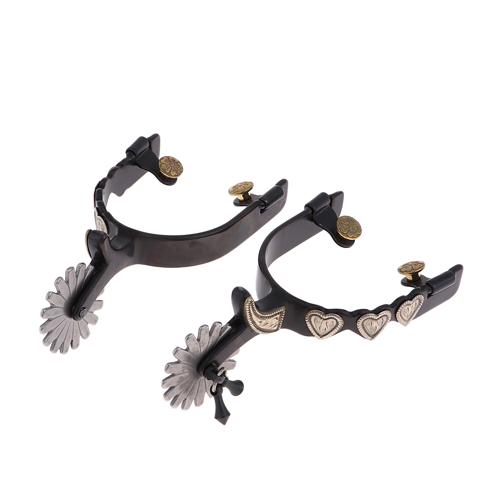 2pcs Horse Spurs Equestrian Horse Riding Equipment 16.5x9x5cm Grandado