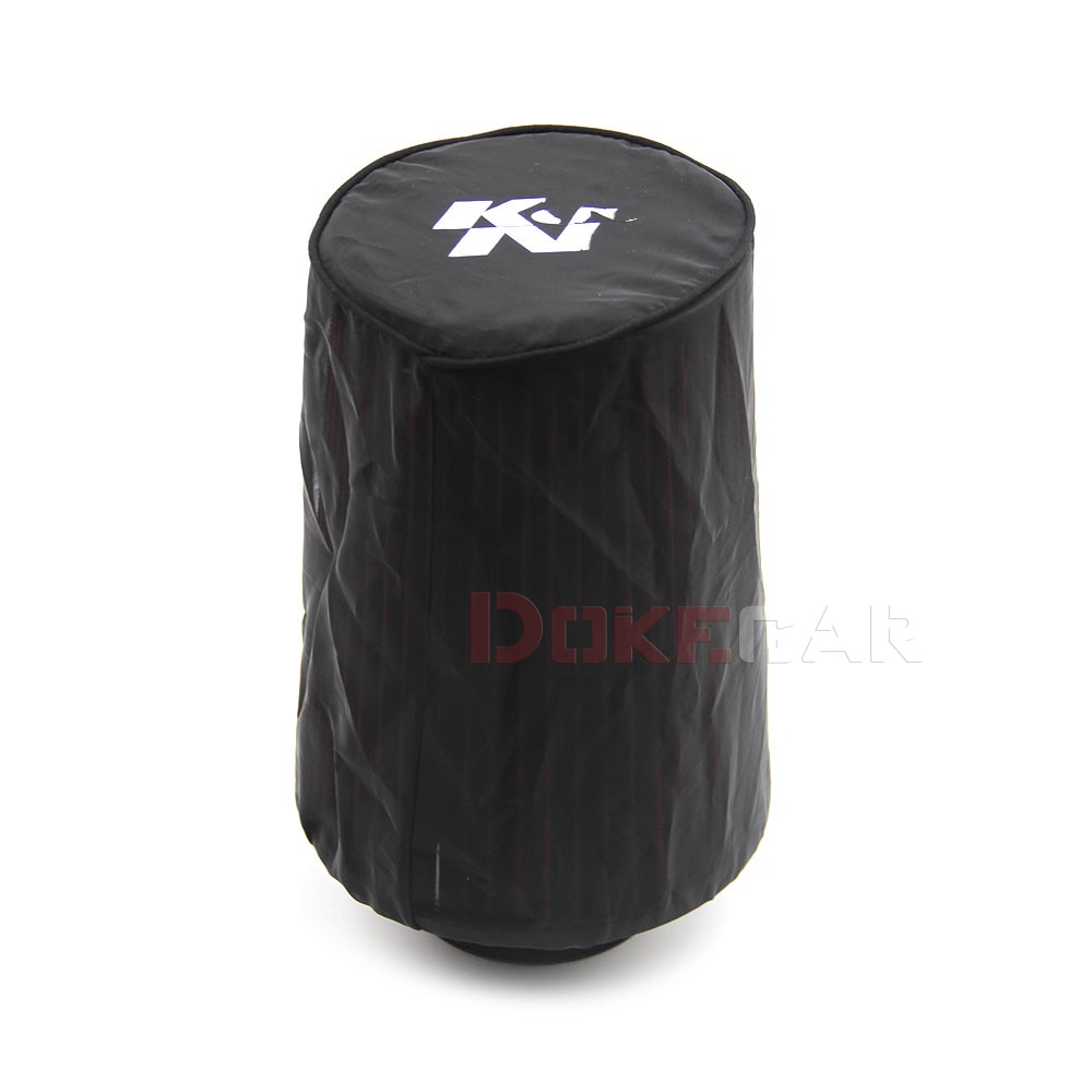 Coperchio protettivo del filtro dell'aria impermeabile antiolio antipolvere per filtri di aspirazione dell'aria ad alto flusso coperchio del filtro dell'aria: Grigio scuro