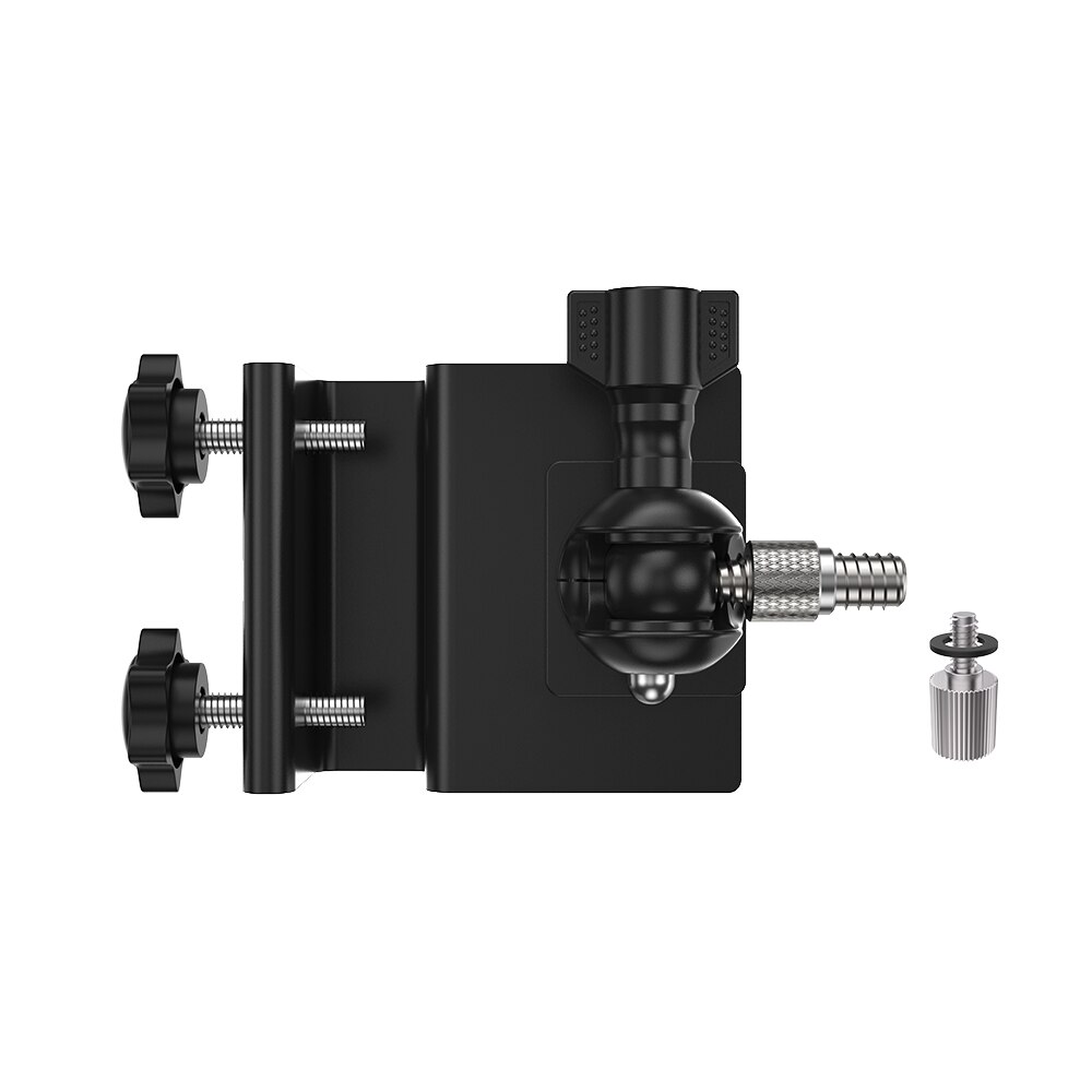 Gutter Mount Bracket Protective Adjustable Mount with M3 Adapter Screw for Ring Spotlight Cam Battery Mounting Bracket Outdoor