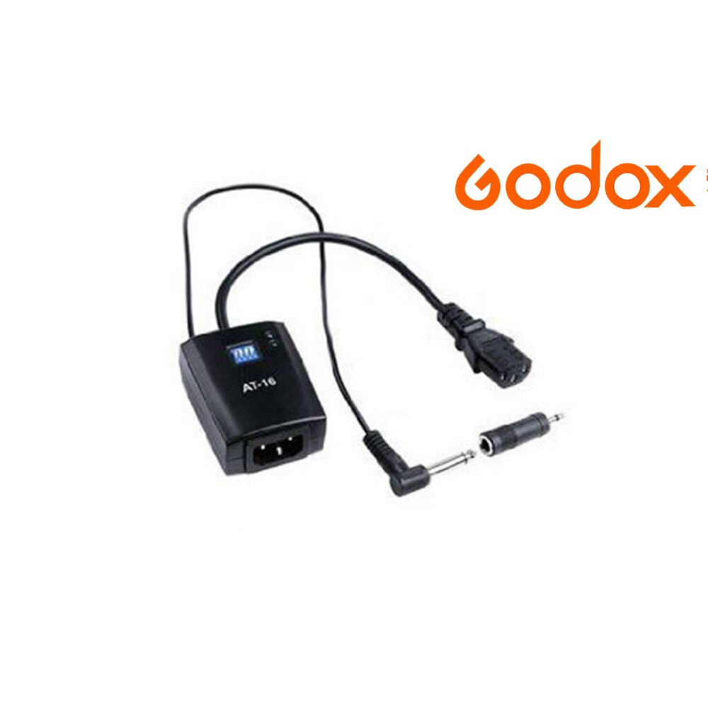 GODOX AT-disparador de disparo remoto de Flash de estudio inalámbrico de 16 Canales para cámara Canon Nikon DSLR 5D 6D 800D 750D 77D M6