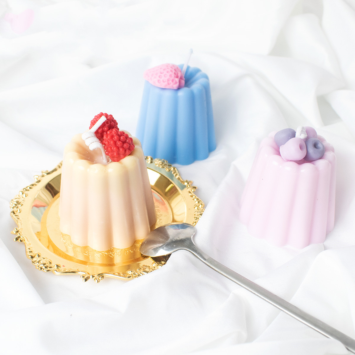 6 Even Pudding Molds DIY Handmade Soap Silicone Mold Baking Mousse Mold Soap Making Supplies Cake Decor