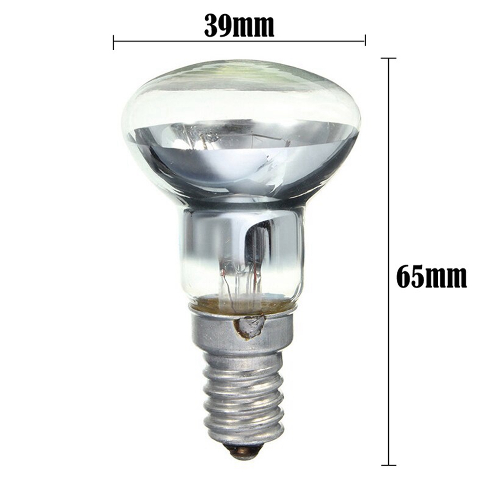 Ersatz-Lava-Lampe E14 R39 30 W, Strahler zum Einschrauben, Glühbirne, klarer Reflektor, Spot-Glühbirnen, Lava-Glühlampe, 5 Stück