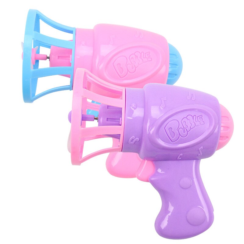 Di colore Rosa del fumetto Bolla Pistola Macchina Blu viola per Bambini Grande Bolla Pistola Ad Acqua Divertimento Ragazze Giocattoli Divertenti Giochi tutto'aperto impostato commercio tutto'ingrosso AA50