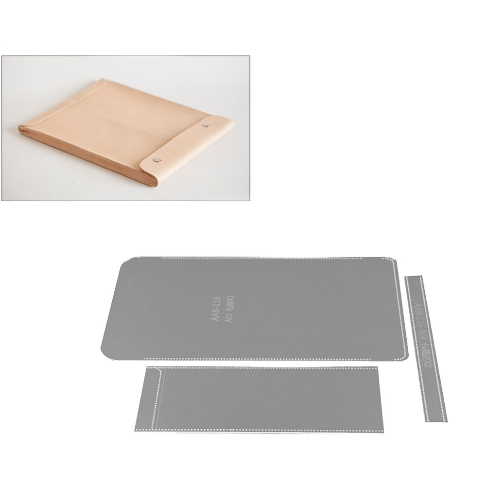 Lychee Life Envelope Bag Sewing Pattern Acrylic Leather Template DIY Handmade Leathercrafts Supplies