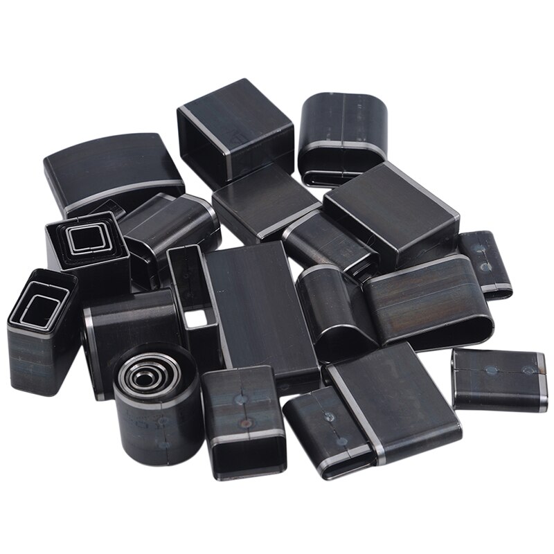 Juego de punzonadoras huecas con forma de agujero, herramienta de punzonado para cinturón de cuero, funda de teléfono, herramienta artesanal de cuero, 24/39 Uds.: 39 hole