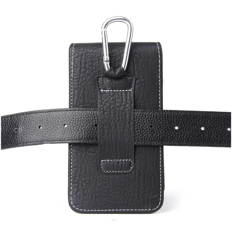 Vintage Universele Telefoon Case Lederen Mannen Taille Zakken Holster 4.7 inch tot 6.3 inch Mobiele Telefoon Man Taille Verpakking Mini riemfanny