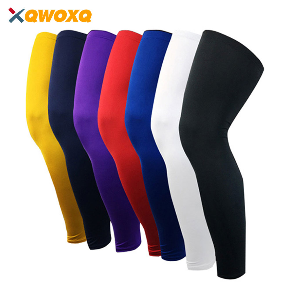 1 Uds rodillera deportiva Protector Correa, transpirable ANTI-UV ciclismo al aire libre manga de pierna baloncesto mangas de pierna rodilleras