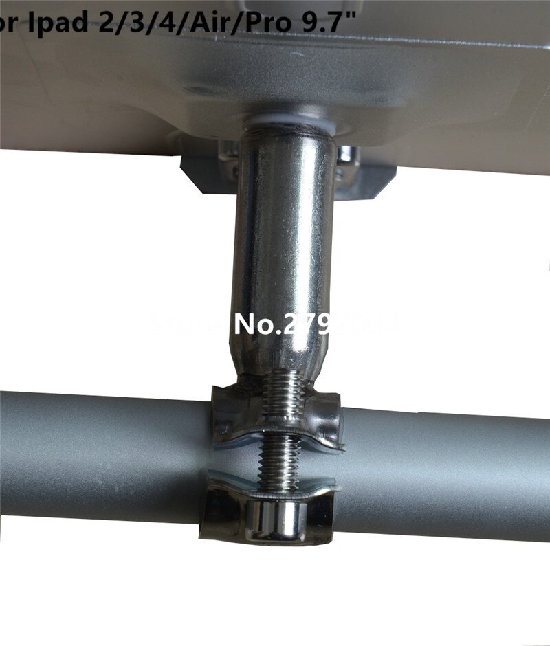 for iPad 2/3/4 /air/pro 9.7" table security stand shopping cart stand